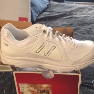New Balance White Sneakers New In Box.